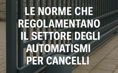 12 dicembre | Corso gratuito su automatismi cancelli